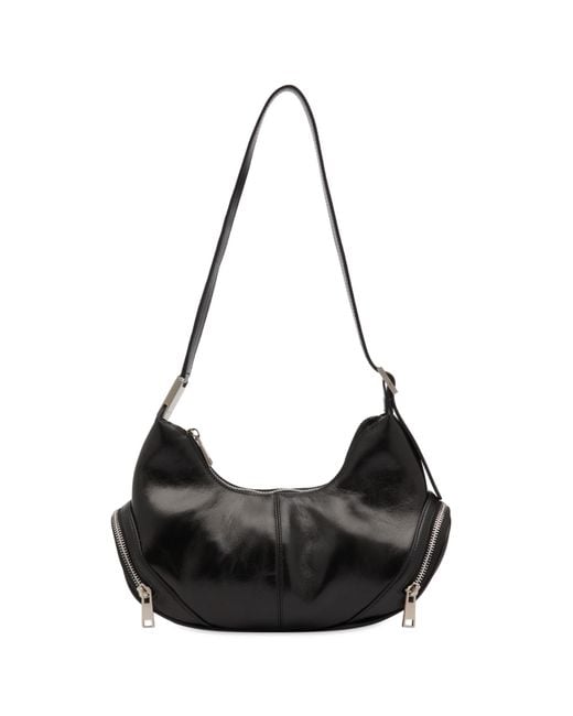 OSOI Black Cargo Hobo Bag