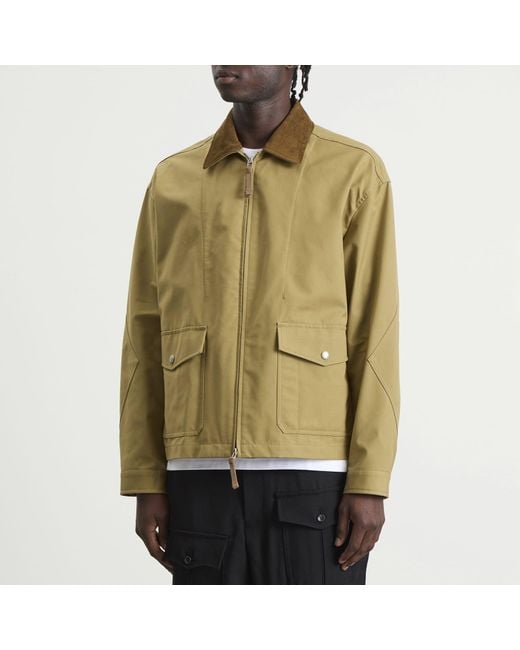 Comme des Garçons Green Nylon Cordura Triple Layer Jacket for men