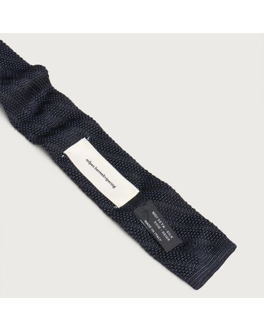 mfpen Blue Formal Stripe Tie for men