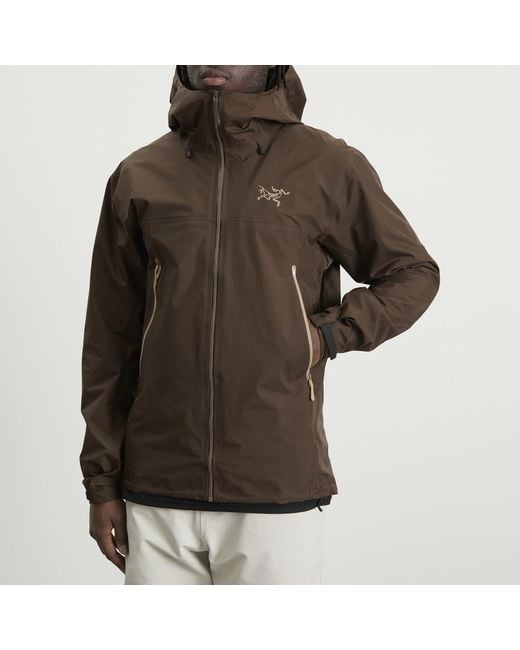 Arc'teryx Brown Beta Sl Gore-Tex Jacket for men