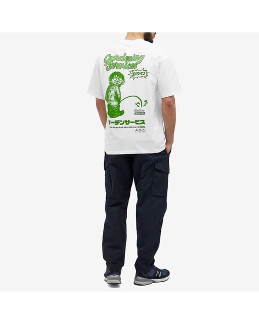 Edwin White Gardening Services T-Shirt for men