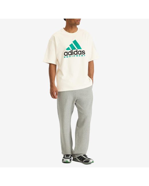 Adidas White Eqt T-Shirt for men