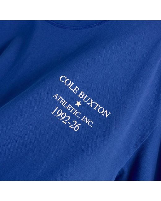 Cole Buxton Blue Athletic Inc T-Shirt for men