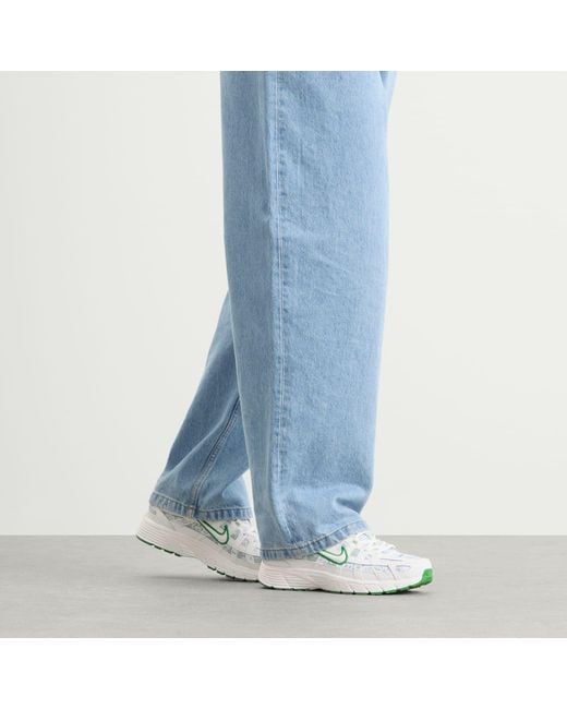 Nike White P-6000 Prm W Sneaker