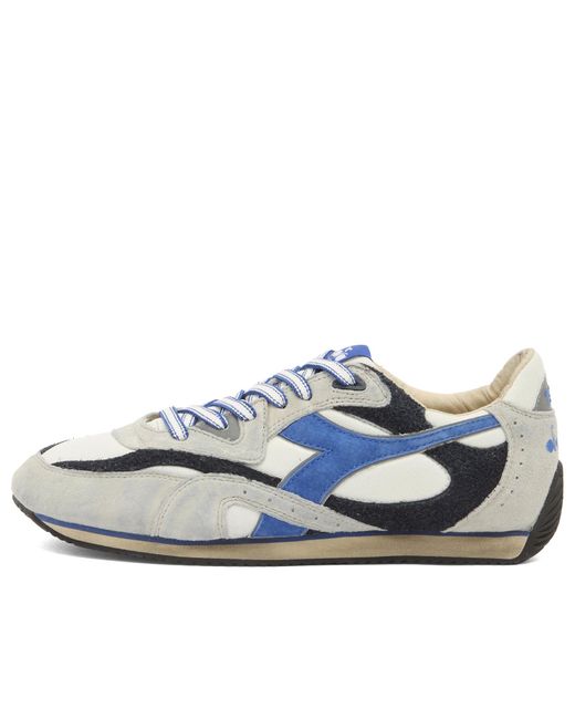 Diadora Men's Blue Equipe Revenge Sneaker