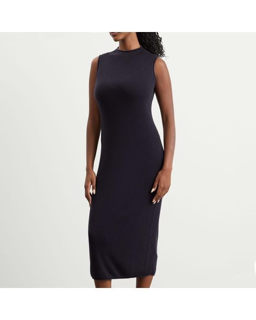 Nike Blue Wool Classics Knit Dress