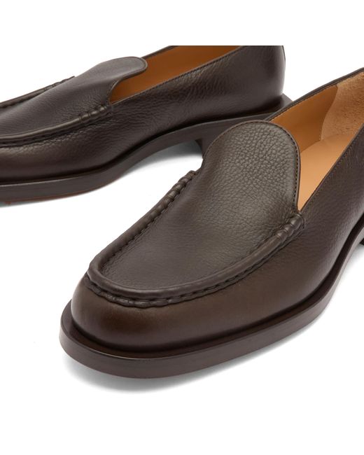 Jacquemus Brown Leather Loafer for men