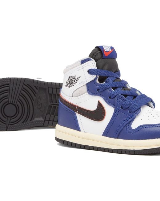 Nike Blue 1 Retro High Og Rmst Td