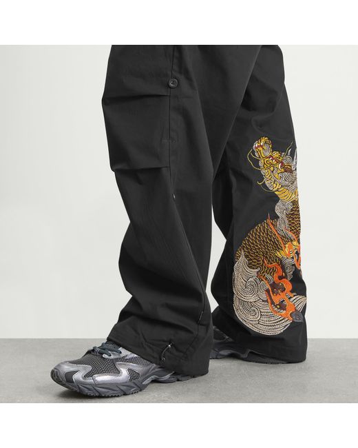 Maharishi Black Year Of The Fire Kirin Snopants for men