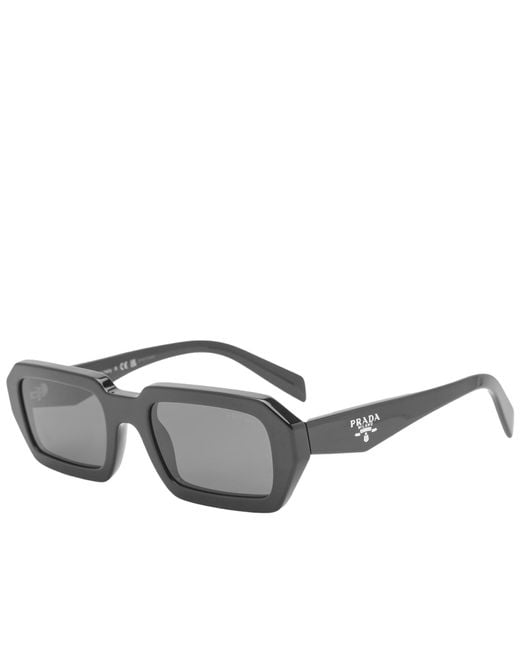 Prada Gray Pr A12S Sunglasses