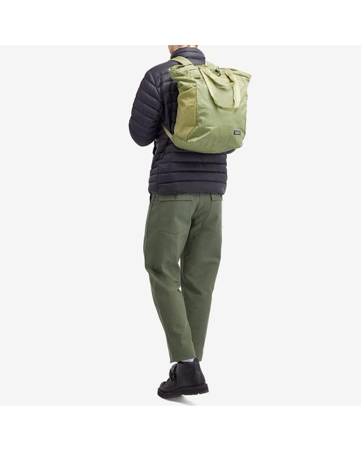 Patagonia Green Ultralight Hole Tote Pack Buckthorn for men