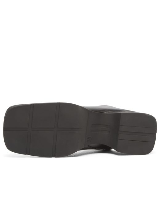 Miista Black Amoy Mules