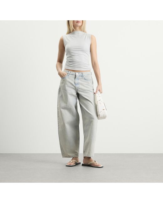 Samsøe & Samsøe Gray Saharper Baggy Jeans
