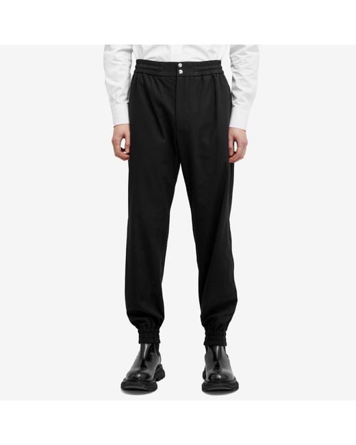Alexander McQueen Black Cargo Trousers for men