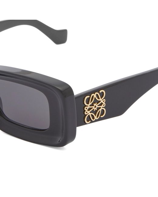 Loewe Gray Rectangular Sunglasses