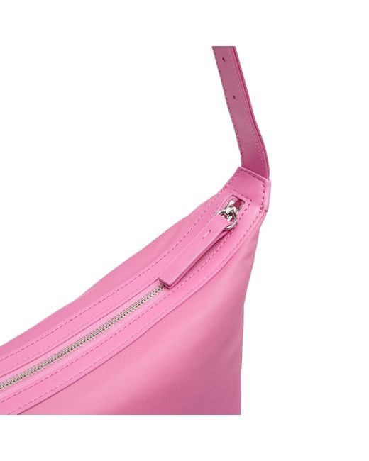 Maison Margiela Pink Mm6 Nylon Crossbody Bag