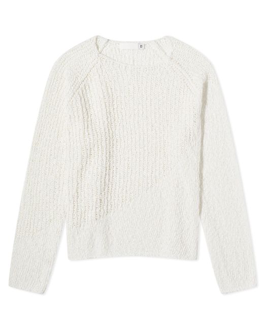Low Classic White Wave Knit Jumper