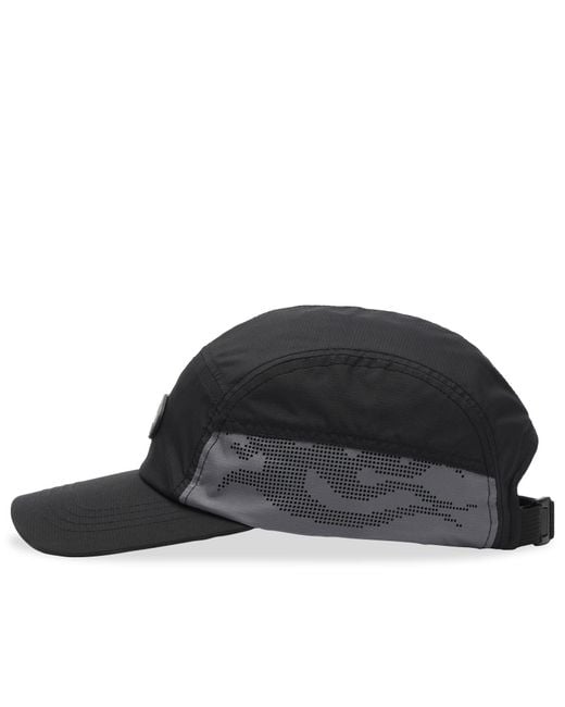 Dime Black Perforated Tech Cap for men