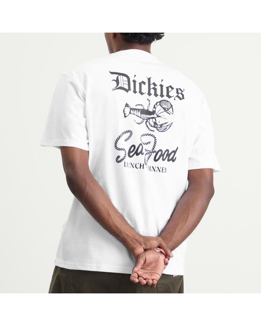 Dickies White Diner T-Shirt for men