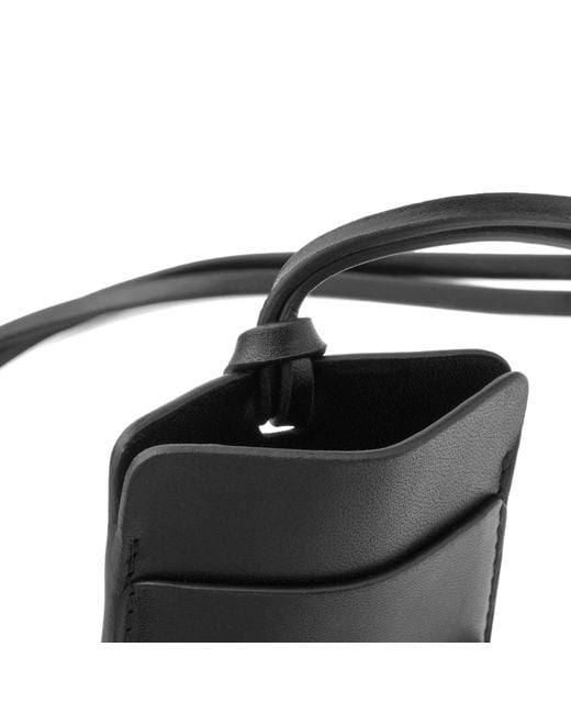 A.P.C. Black Frgmt. Dough Card Holder for men