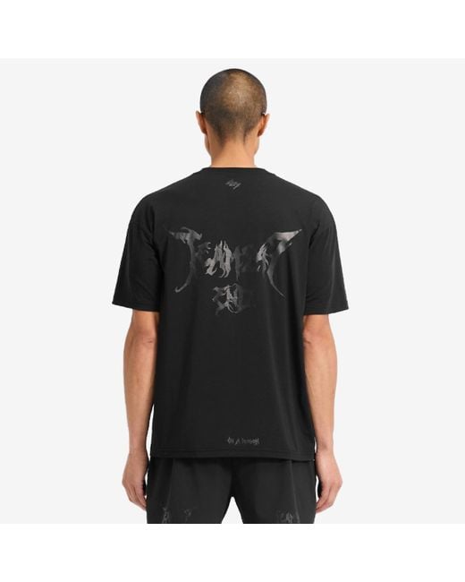Represent Black End. X 247 Oversized T-Shirt for men