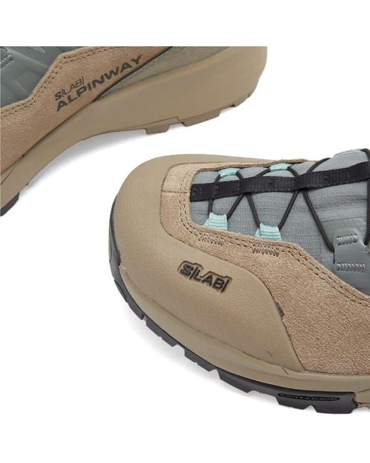 Salomon Gray Alpinway Advanced Sneaker for men