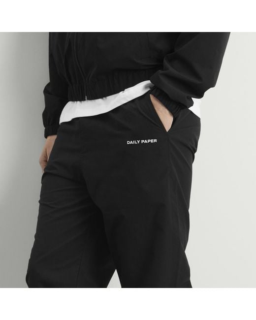 Daily Paper Black Eward Pants for men