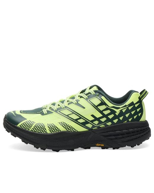 Hoka One One Green Speedgoat 2 Sneaker for men
