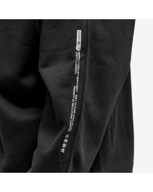 GOOPiMADE Black 7-C1 G-System Hoodie Jacket for men