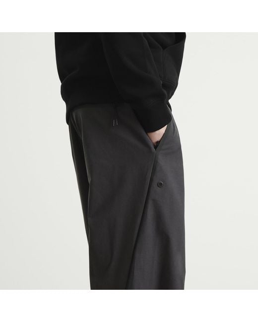 Nike Gray Tech Shori Knit Pant for men