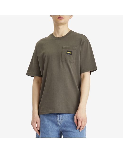 Stan Ray Brown Patch Pocket T-Shirt for men