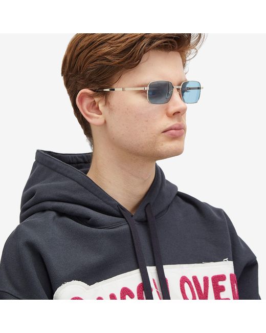 Gucci Blue Eyewear Gg1495S Sunglasses for men