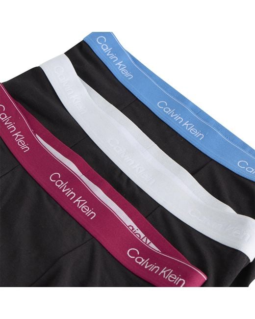 Calvin Klein Black Icon Relaxed Dart Trunk for men