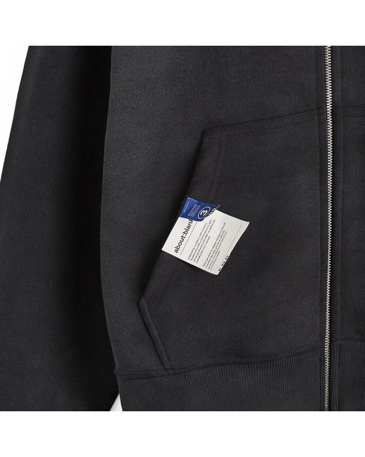 About Blank Black End. X 'Laundromat' Zip Hoodie