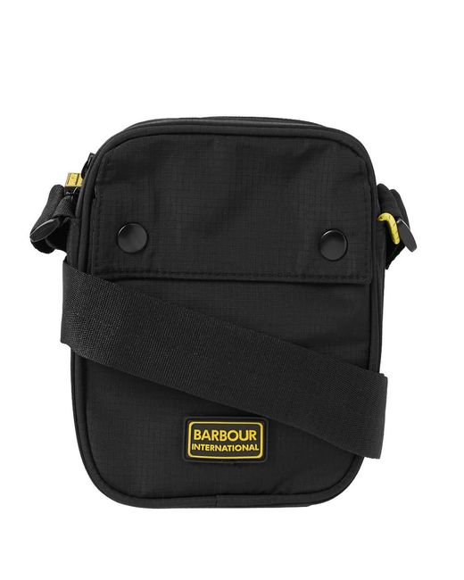Barbour Ripstop Utility Small Item Bag Black/black for men