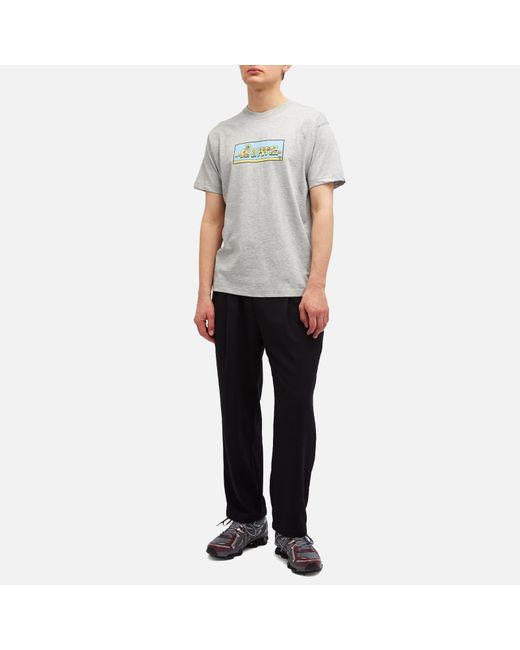 Dime Gray World T-Shirt for men