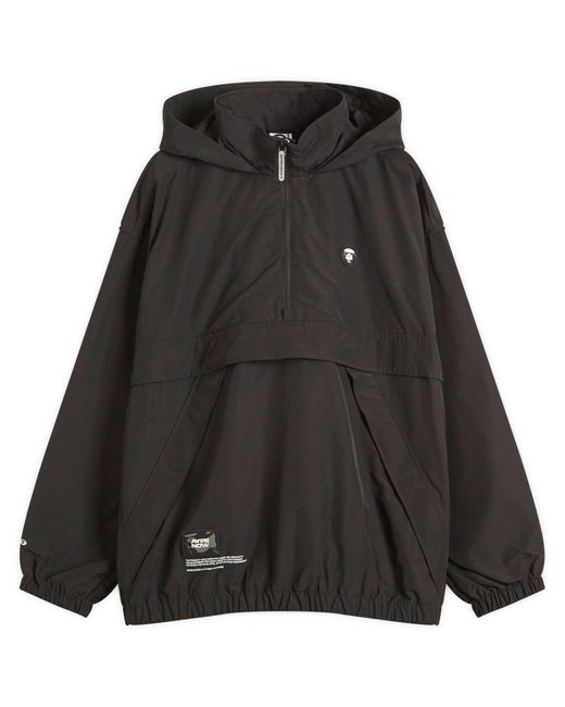 Aape By A Bathing Ape Black Aape Now Anorak Jacket for men