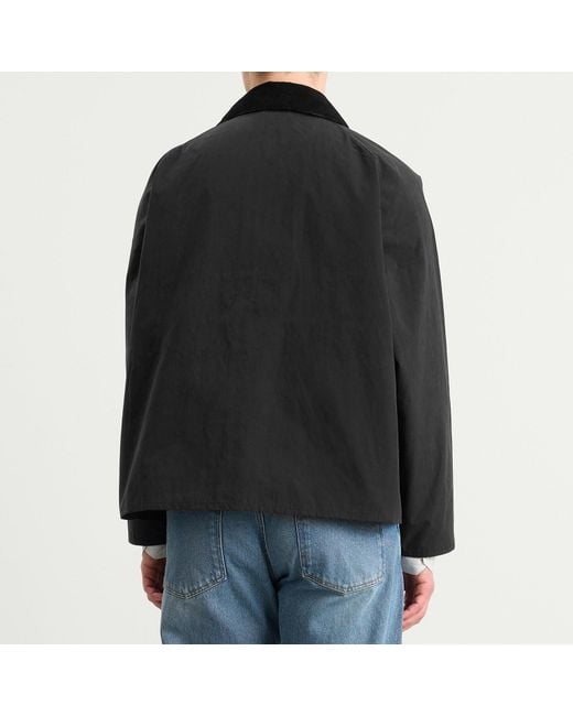 Barbour Black Os Transporter Casual Jacket for men