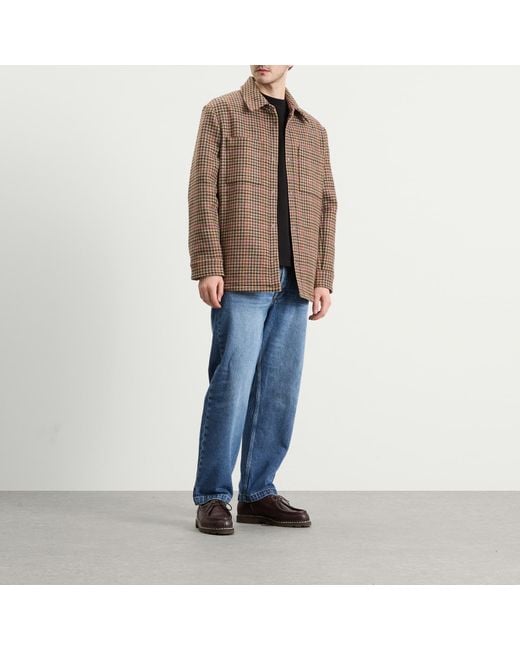 A.P.C. Brown Overshirt for men