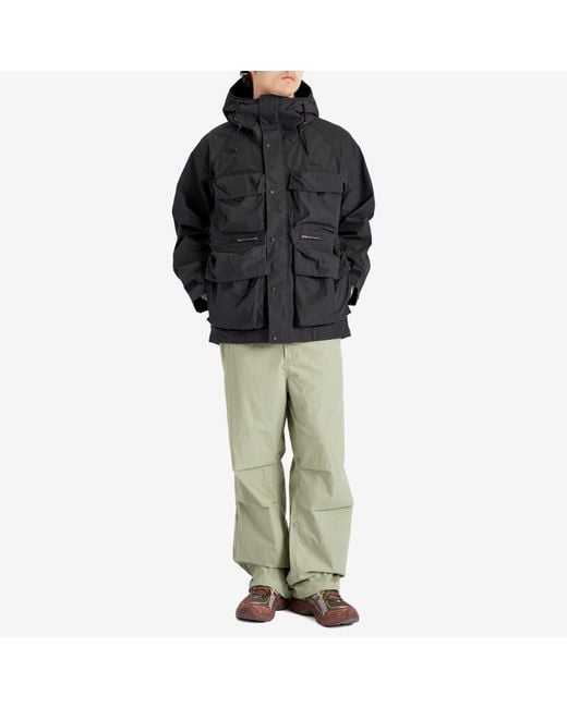 NANGA Black Hinoc Mountain Parka Jacket for men