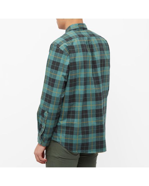 Filson Green Field Flannel Shirt for men