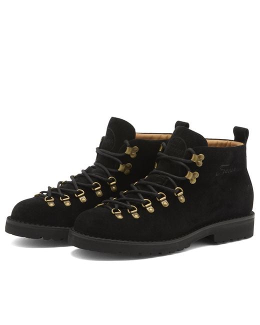 Fracap Black M120 Commando Sole Scarponcino Boot for men