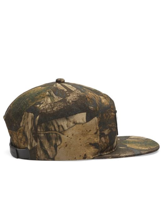(w)taps Brown Miltia 02 Ripstop Camo Cap for men