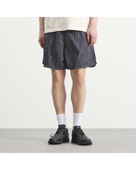 Stone Island Gray Water Reactive Faded Camo Swim Shorts for men