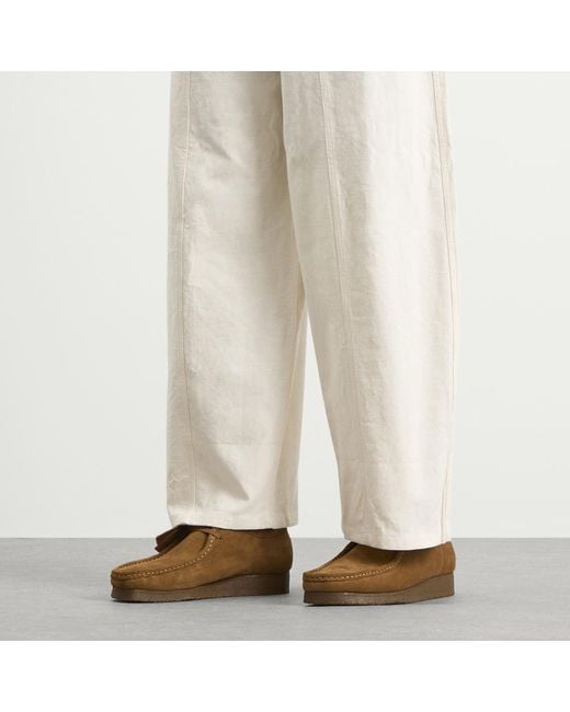 Clarks Brown Wallabee for men