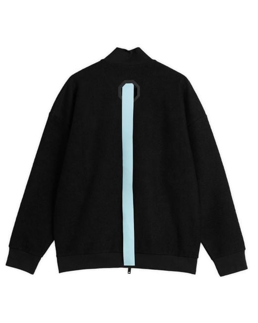 EBIT Black Zip Cardigan