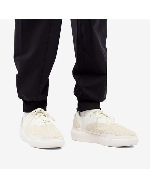 Y-3 White Ajatu Court Formal Sneakers for men