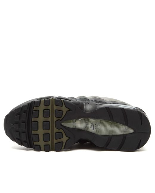 Nike Gray Air Max 95 Big Bubble Sneaker