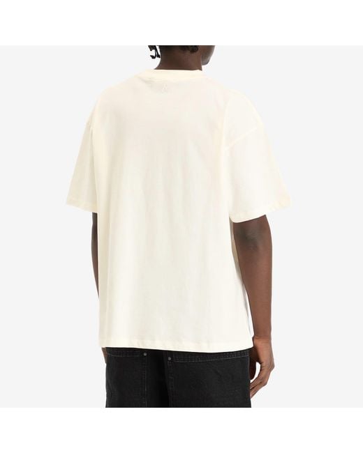 Represent Natural Initial Oversized T-Shirt for men