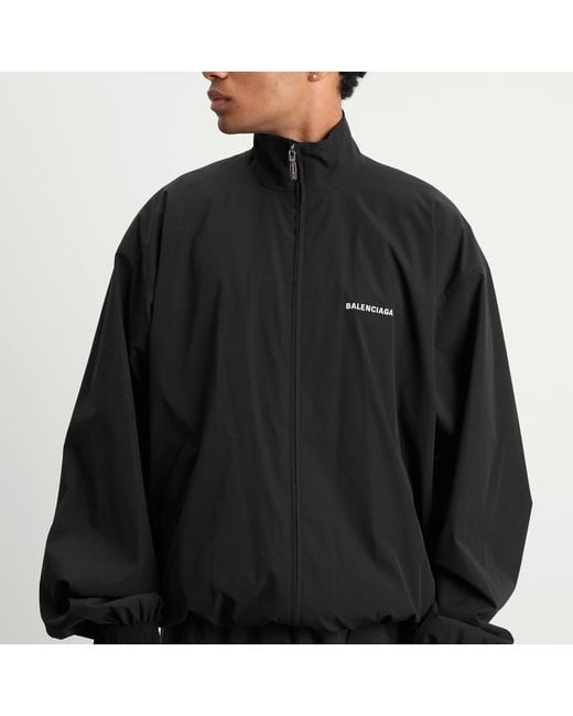 Balenciaga Black Automobili Lamborghini Tracksuit Jacket for men